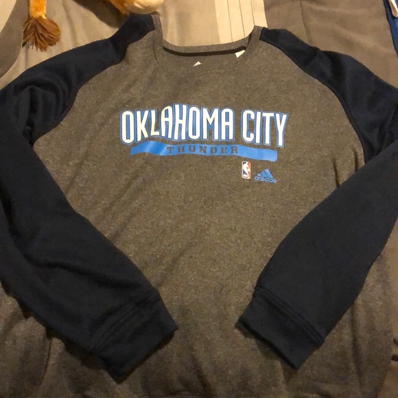 XXL OKC Thunder Long Sleeved Sweatshirt Pullover - Picture 1 of 3